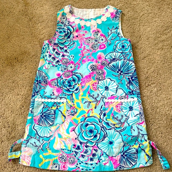 Lilly Pulitzer Once Upon a Tide Shift Dress 8 - Picture 1 of 6